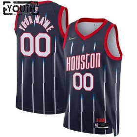 Dres Houston Rockets Prilagođeni Nike 2022-23 City Edition Navy Swingman - Dječji